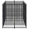 Outdoor Dog Kennel Steel 79.3 ftÂ²